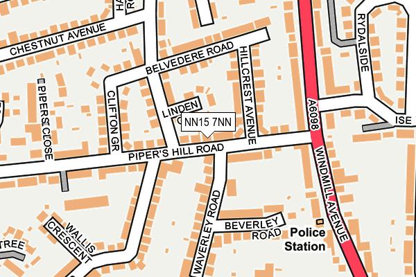 NN15 7NN map - OS OpenMap – Local (Ordnance Survey)