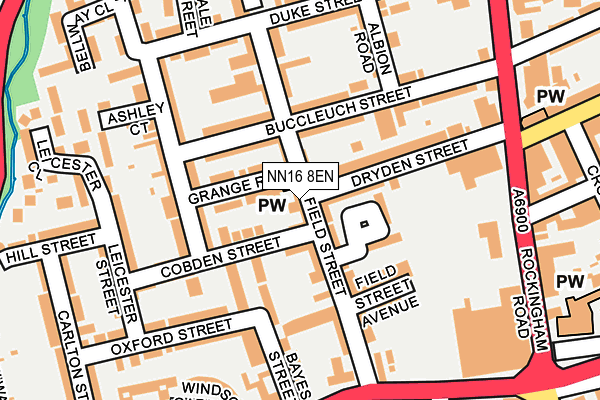 NN16 8EN map - OS OpenMap – Local (Ordnance Survey)