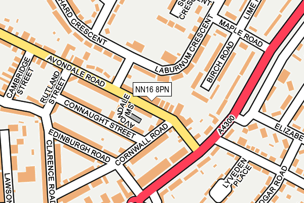 NN16 8PN map - OS OpenMap – Local (Ordnance Survey)
