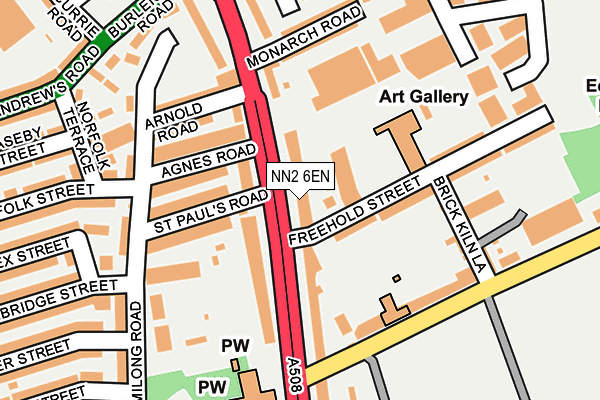 NN2 6EN map - OS OpenMap – Local (Ordnance Survey)