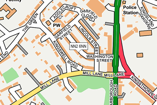 NN2 6NN map - OS OpenMap – Local (Ordnance Survey)