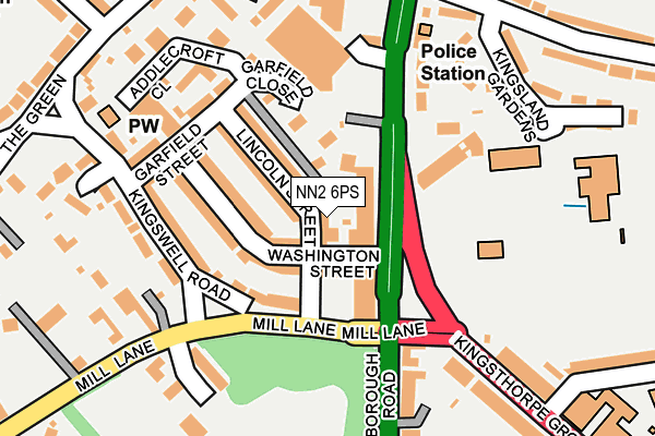 NN2 6PS map - OS OpenMap – Local (Ordnance Survey)