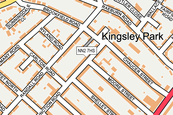 Map of CARLTONSFIELD CONSULTING LIMITED at local scale