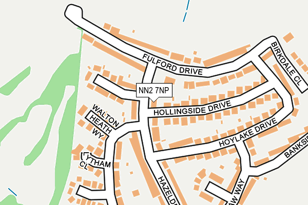 NN2 7NP map - OS OpenMap – Local (Ordnance Survey)