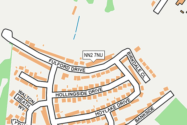 NN2 7NU map - OS OpenMap – Local (Ordnance Survey)