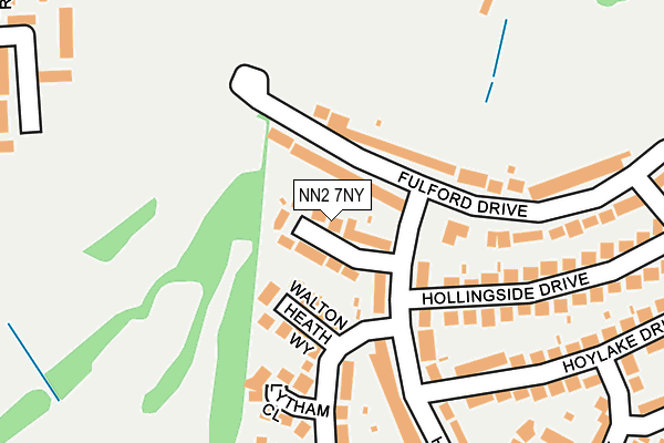 NN2 7NY map - OS OpenMap – Local (Ordnance Survey)
