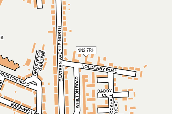 NN2 7RH map - OS OpenMap – Local (Ordnance Survey)