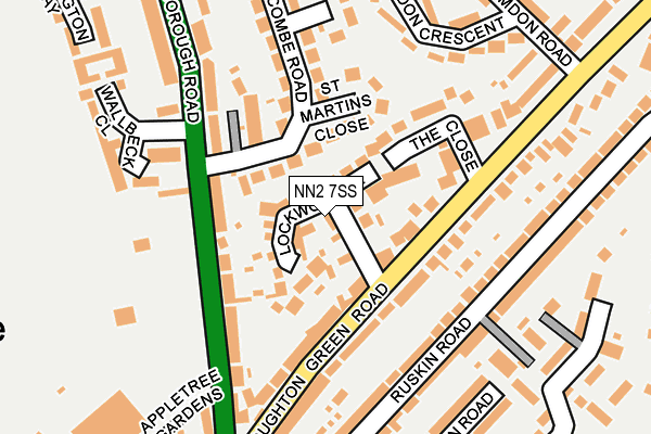 NN2 7SS map - OS OpenMap – Local (Ordnance Survey)