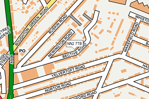 NN2 7TB map - OS OpenMap – Local (Ordnance Survey)