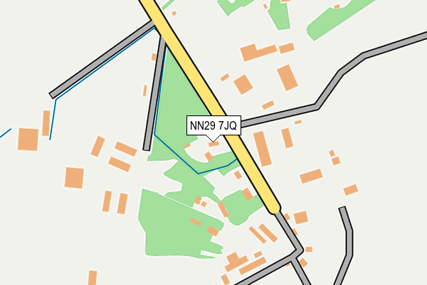 NN29 7JQ map - OS OpenMap – Local (Ordnance Survey)