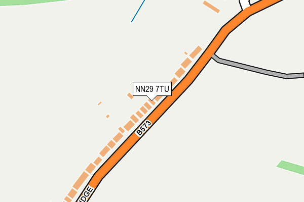 NN29 7TU map - OS OpenMap – Local (Ordnance Survey)