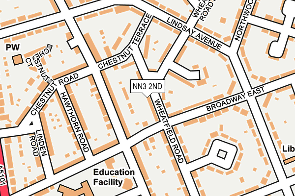 NN3 2ND map - OS OpenMap – Local (Ordnance Survey)