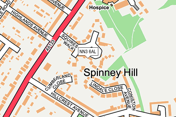 Map of JF LETTING SERVICES LTD at local scale