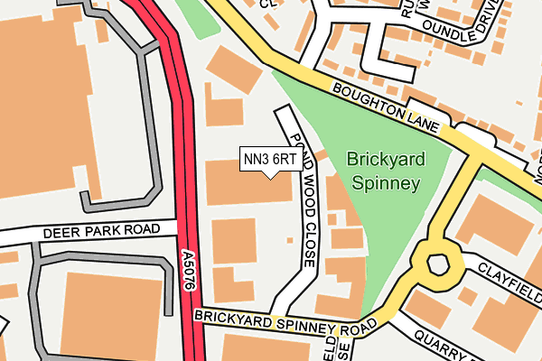 Map of GRANGE PARK SOLUTIONS LTD at local scale