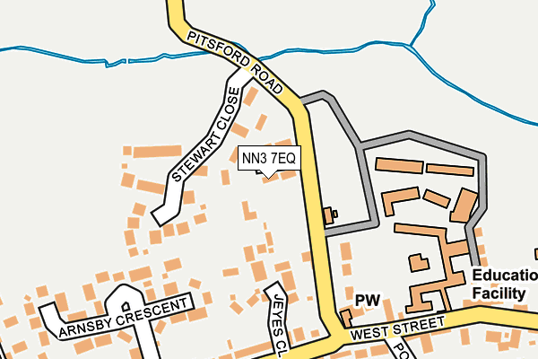 NN3 7EQ map - OS OpenMap – Local (Ordnance Survey)