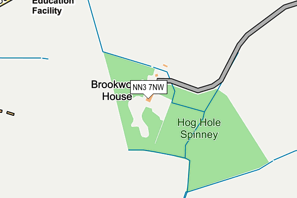NN3 7NW map - OS OpenMap – Local (Ordnance Survey)
