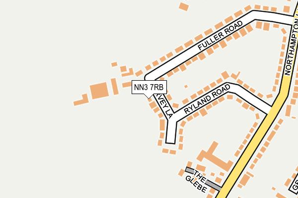 NN3 7RB map - OS OpenMap – Local (Ordnance Survey)