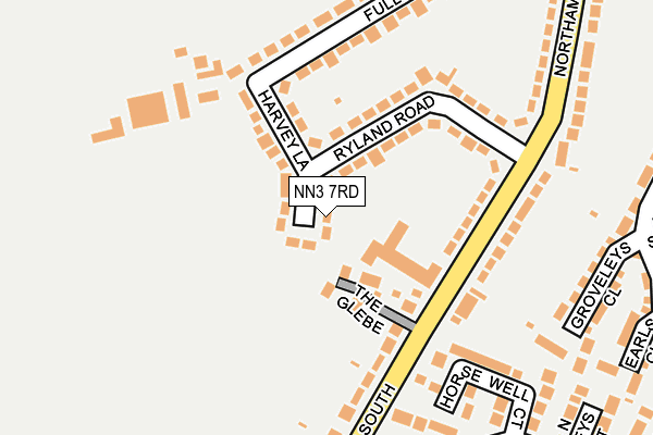 NN3 7RD map - OS OpenMap – Local (Ordnance Survey)
