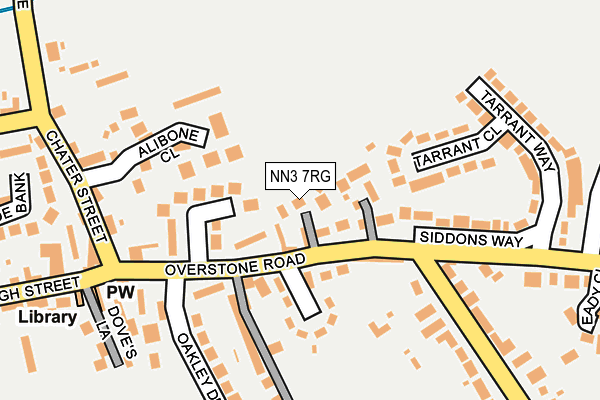 NN3 7RG map - OS OpenMap – Local (Ordnance Survey)