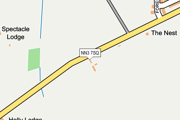 NN3 7SQ map - OS OpenMap – Local (Ordnance Survey)