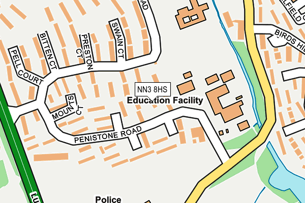 Map of WE E&A CLEANING LTD at local scale