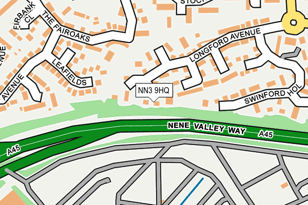 NN3 9HQ map - OS OpenMap – Local (Ordnance Survey)