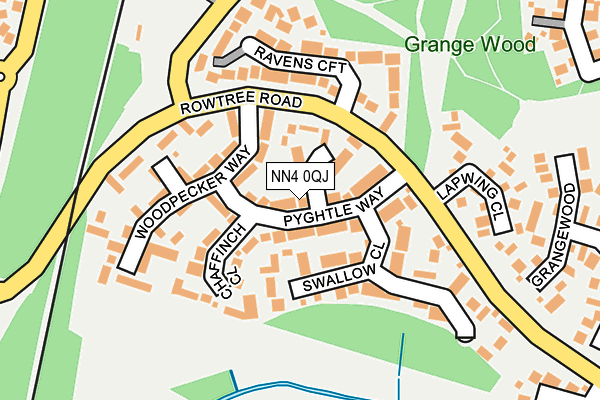 NN4 0QJ map - OS OpenMap – Local (Ordnance Survey)