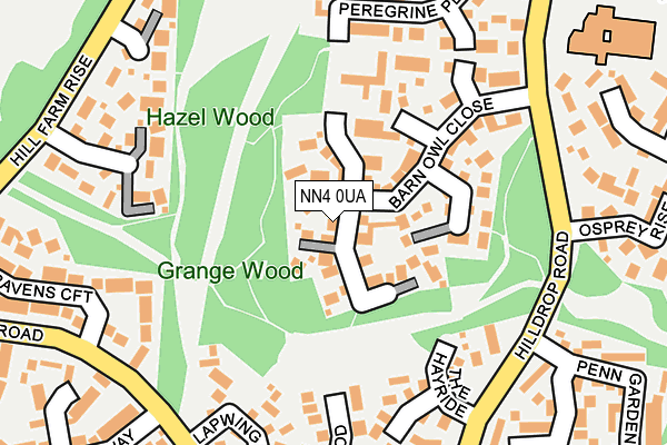 Map of GRANGEWOOD MANAGEMENT LIMITED at local scale