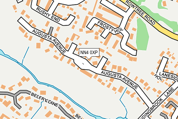 NN4 0XP map - OS OpenMap – Local (Ordnance Survey)