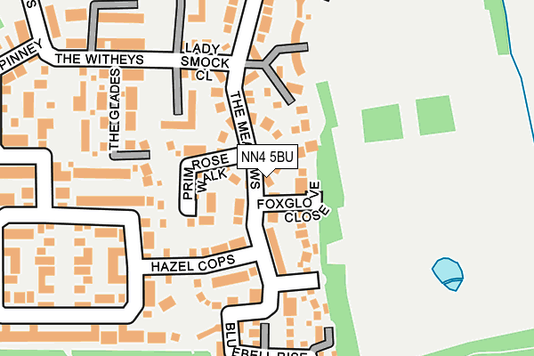 NN4 5BU map - OS OpenMap – Local (Ordnance Survey)