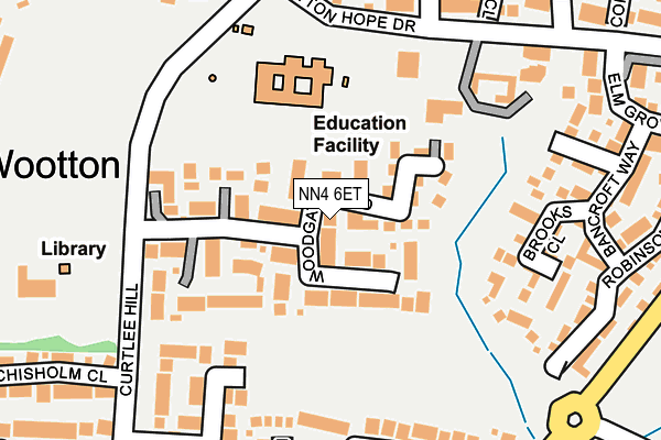 NN4 6ET map - OS OpenMap – Local (Ordnance Survey)
