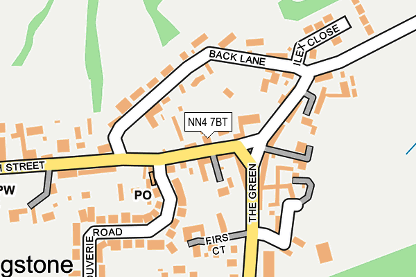 NN4 7BT map - OS OpenMap – Local (Ordnance Survey)