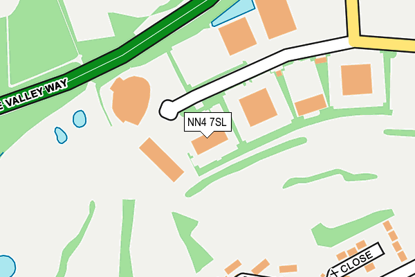 NN4 7SL map - OS OpenMap – Local (Ordnance Survey)