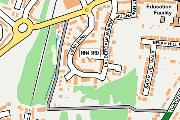 NN4 8RD map - OS OpenMap – Local (Ordnance Survey)