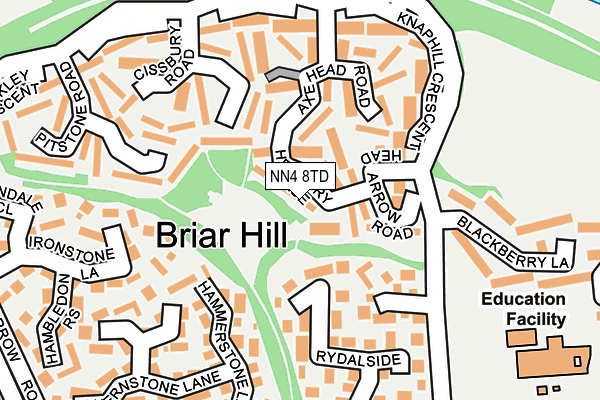 Map of STREET PHILOSOPHY LTD at local scale