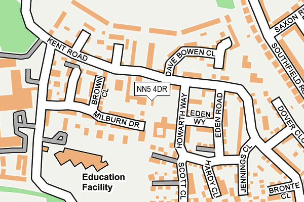 Map of LODGE PARK CONSTRUCTION LIMITED at local scale