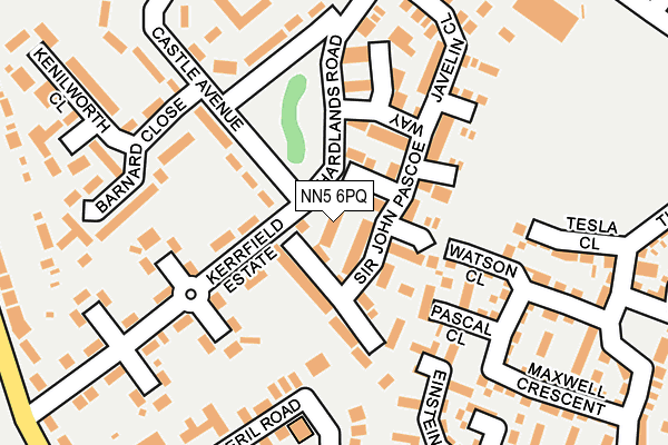 NN5 6PQ map - OS OpenMap – Local (Ordnance Survey)