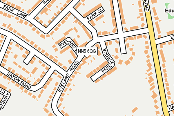 NN5 6QG map - OS OpenMap – Local (Ordnance Survey)
