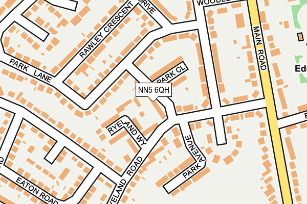 NN5 6QH map - OS OpenMap – Local (Ordnance Survey)