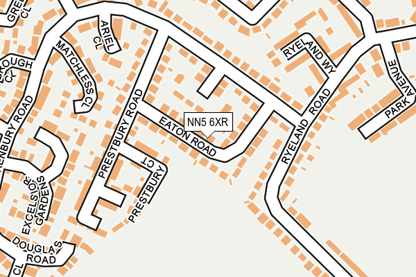 NN5 6XR map - OS OpenMap – Local (Ordnance Survey)
