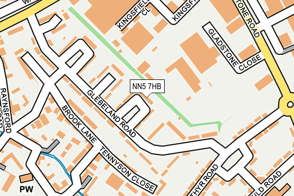 NN5 7HB map - OS OpenMap – Local (Ordnance Survey)