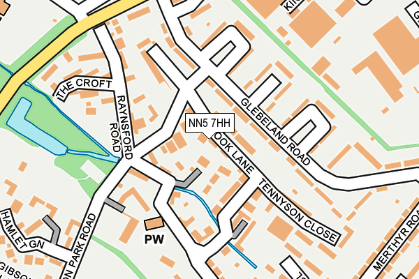 NN5 7HH map - OS OpenMap – Local (Ordnance Survey)