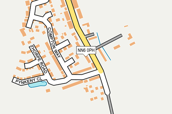 NN6 0PH map - OS OpenMap – Local (Ordnance Survey)