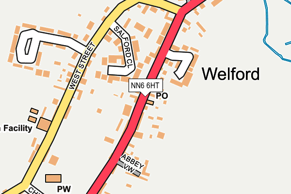Map of OHW SERVICES LIMITED at local scale
