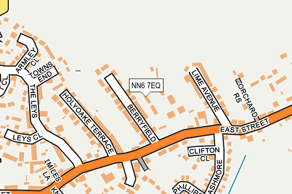 NN6 7EQ map - OS OpenMap – Local (Ordnance Survey)