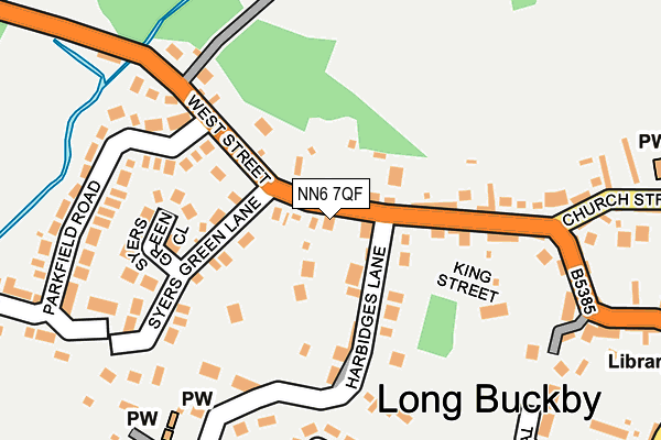 Map of BIALIK-LANGWORTH LIMITED at local scale