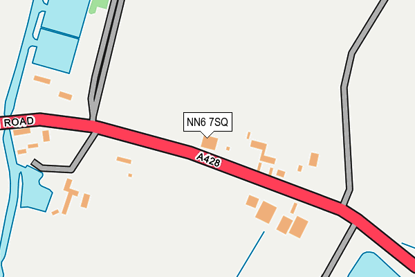 NN6 7SQ map - OS OpenMap – Local (Ordnance Survey)