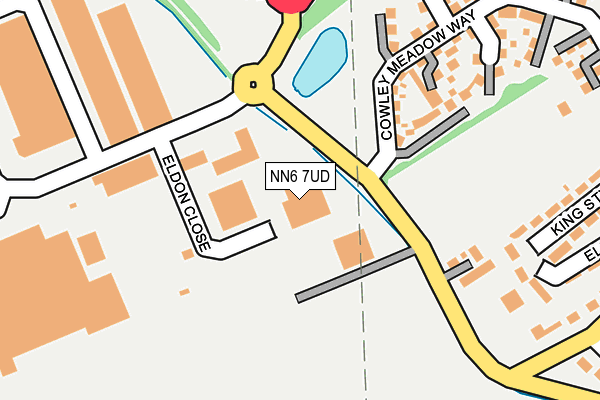 NN6 7UD map - OS OpenMap – Local (Ordnance Survey)