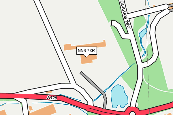 NN6 7XR map - OS OpenMap – Local (Ordnance Survey)