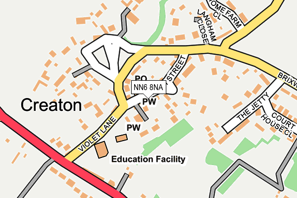 Map of CREATON CONSULTANTS LIMITED at local scale